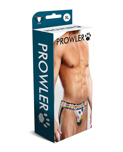 Prowler Oversized Paw Jock Strap - White/Multi XL - Image 3