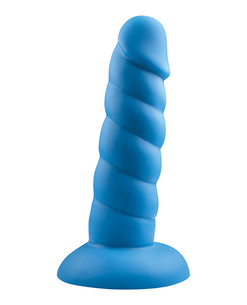 Rock Candy Suga Daddy 5.5″ Silicone Dildo – Blue