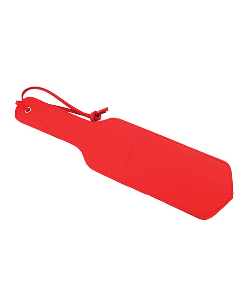 Rouge Fetish Play Vegan Leather Paddle – Red