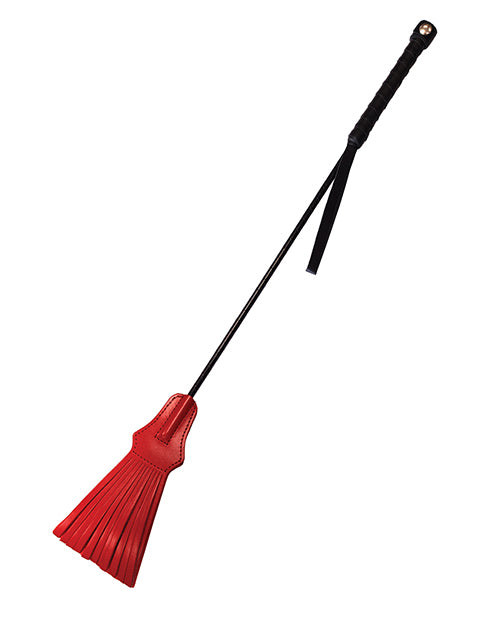 Rouge Tasseled Riding Crop - Red - Image 2