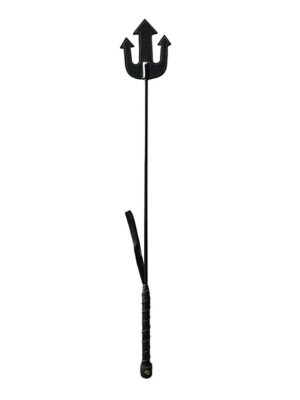 Rouge Devil Riding Crop - Black