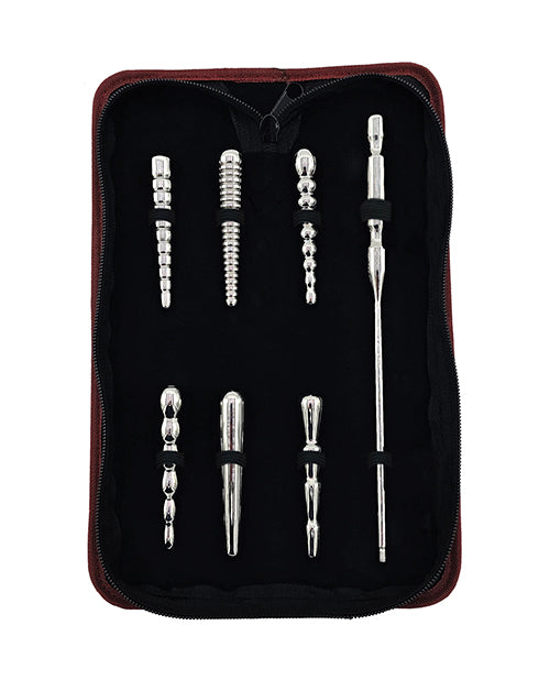 Rouge Stainless Steel Penis Plug Set of 6 – Silver