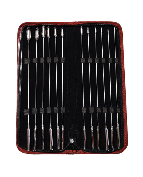 Rouge Stainless Steel Rosebud Dilator Set – Set of 12