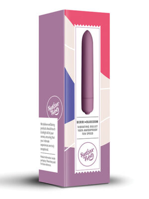 SugarBoo Berri Blossom Vibrating Bullet - Mauve