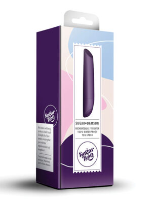 SugarBoo Sugar Damson Rechargeable Vibrator - Damson