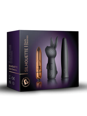 Rocks Off Silhouette Dark Desires Kit - Copper/Black