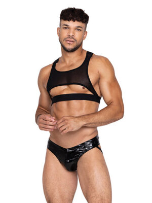 Voyeur Harness Black SM