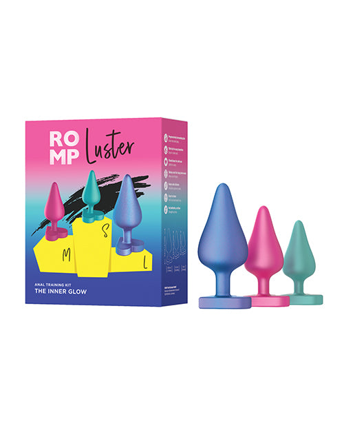 ROMP Luster Butt Plug Kit – Multi Color