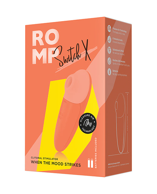 ROMP Switch X Clitoral Vibrator – Orange