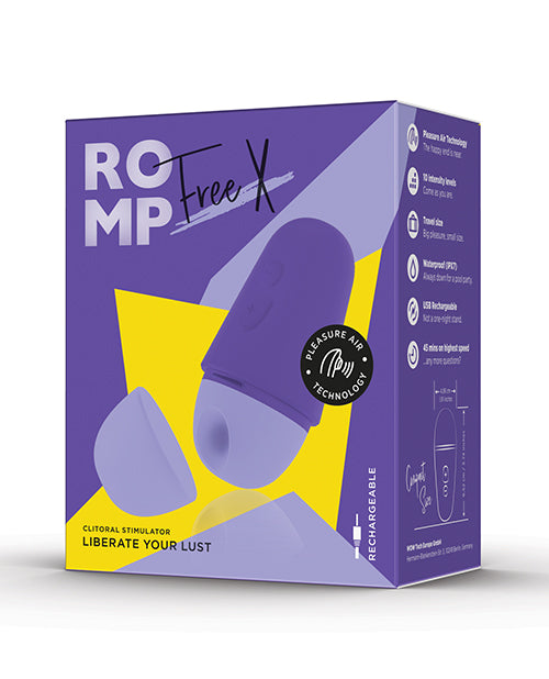ROMP Free X Clitoral Vibrator – Purple
