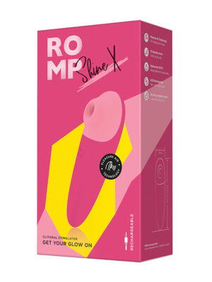 ROMP Shine X Clitoral Vibrator - Pink