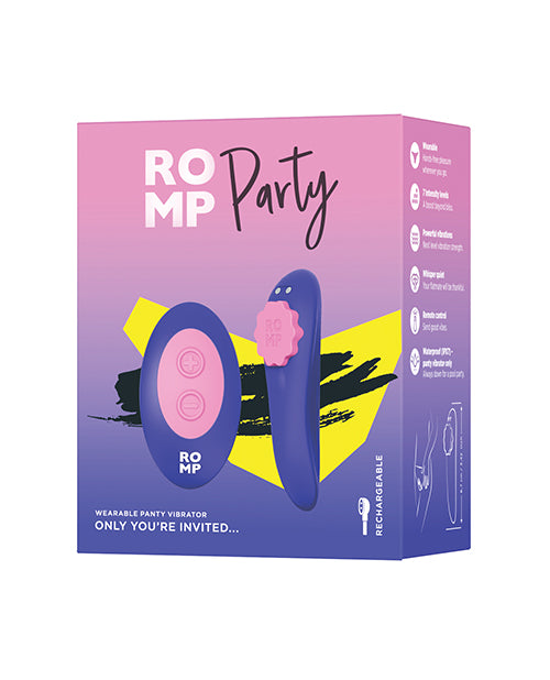 ROMP Party Panty Vibe – Blue