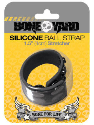 Boneyard 1.5" Ball Strap - Black