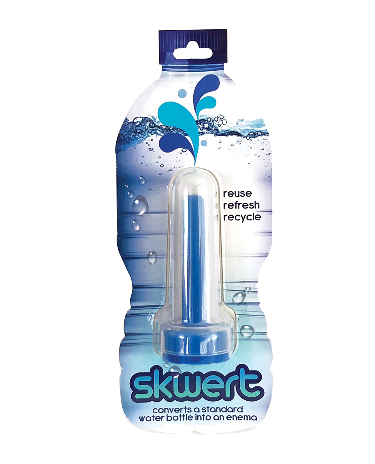Skwert Water Bottle Enema – Blue