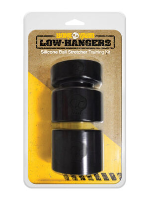 Boneyard Low Hangers Silicone Ball Stretcher Training Kit - Black