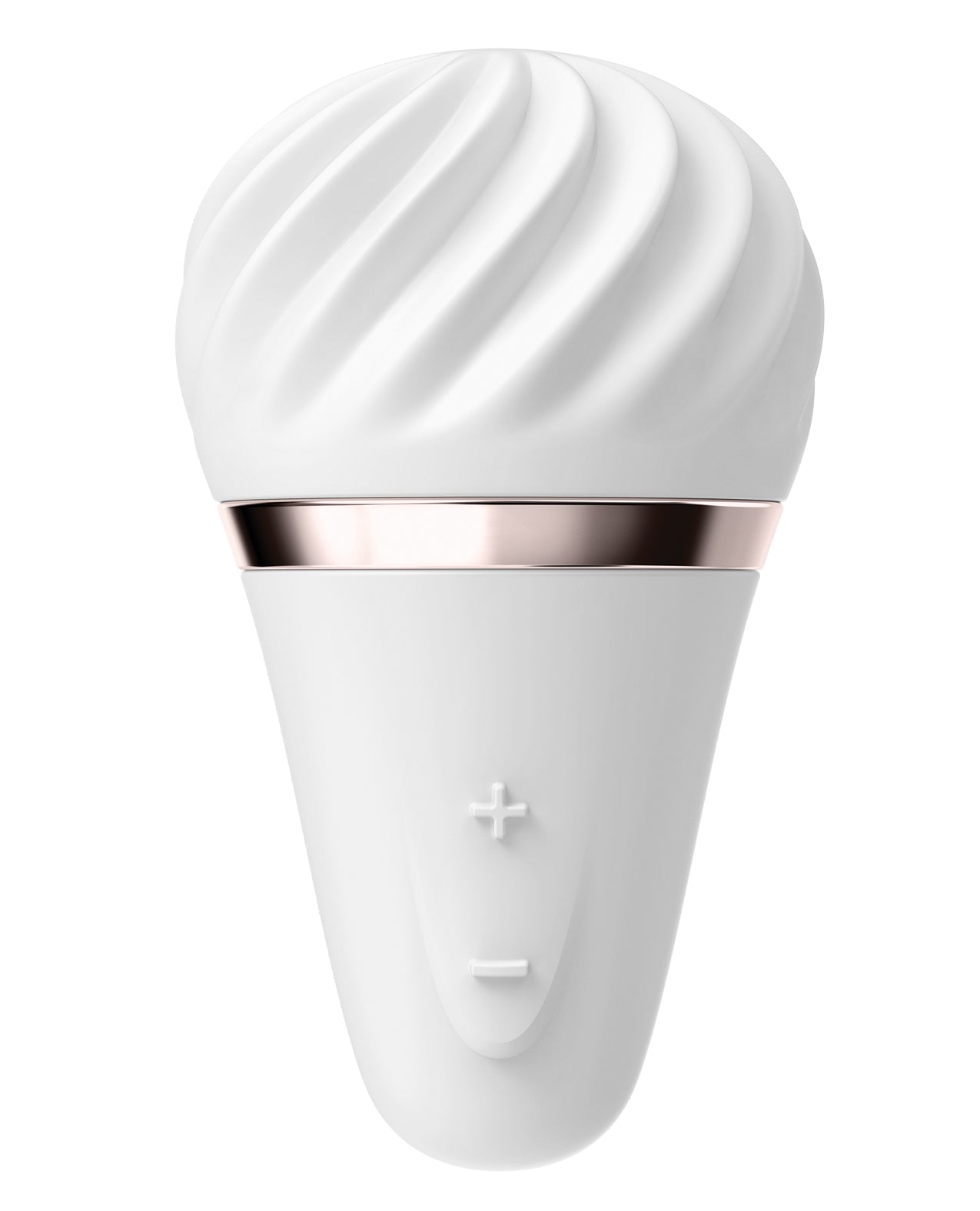 Satisfyer Little Wand – White/Gold