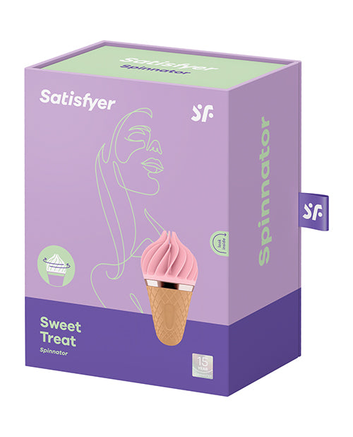 Satisfyer Sweet Treat - Pink/Brown - Image 4