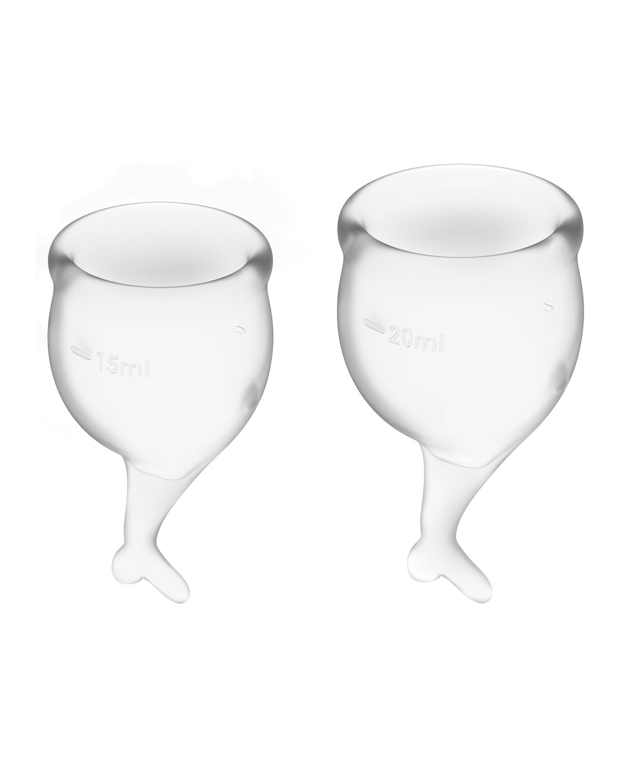 Satisfyer Feel Secure Menstrual Cup – Transparent