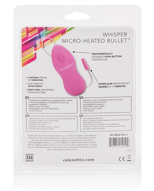 Whisper Micro Heated Bullet - Pink - Image 6