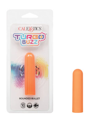 Turbo Buzz Rounded Bullet Stimulator - Orange