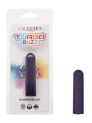 Turbo Buzz Rounded Bullet Stimulator - Purple