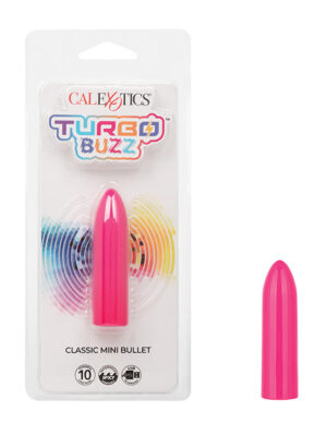Turbo Buzz Classic Mini Bullet Stimulator - Pink