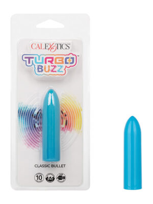 Turbo Buzz Classic Bullet Stimulator - Blue