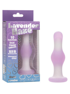 Lavender Haze Bulb Anal Probe - Lavender/White