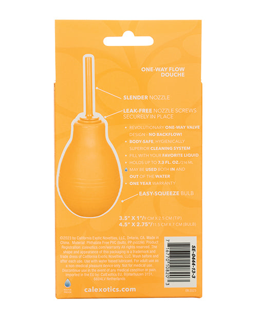 Cheeky One Way Flow Anal Douche - Orange - Image 5