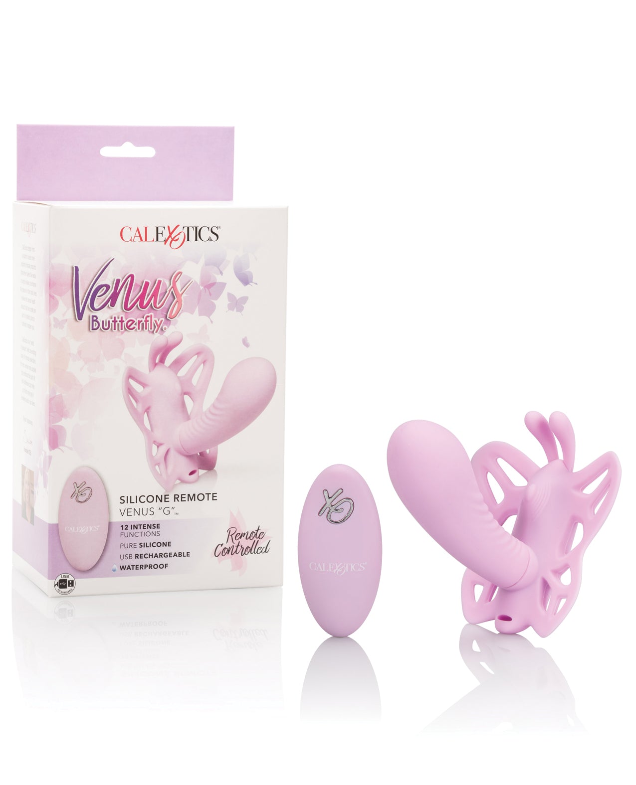 Venus Butterfly Silicone Remote Venus G – Pink