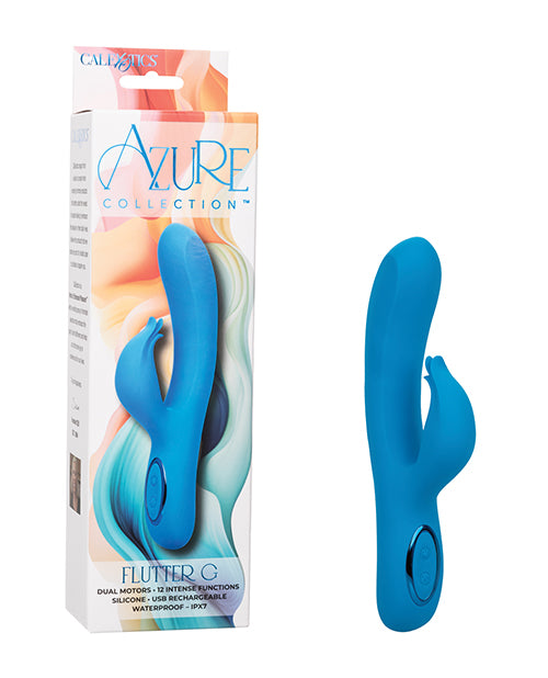 Azure Collection Flutter G Vibrator – Blue
