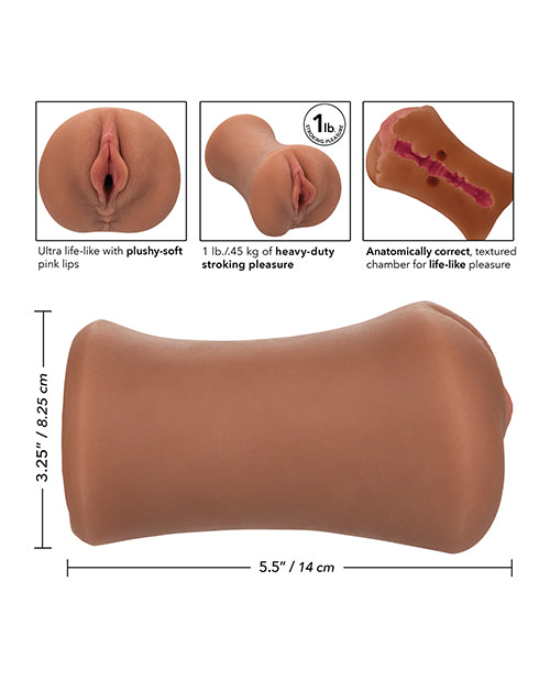 Stroke It Tight Pussy - Brown - Image 5