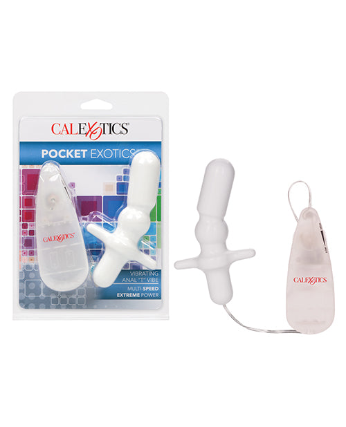Pocket Exotics Anal T Vibe – Ivory