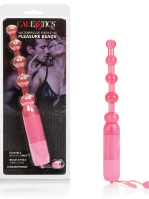 Vibrating Pleasure Beads Waterproof - Pink
