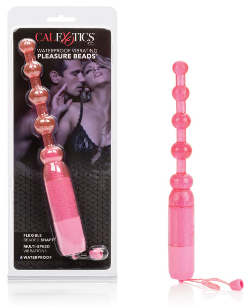 Vibrating Pleasure Beads Waterproof – Pink