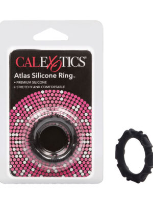 Adonis Atlas Silicone Ring - Black