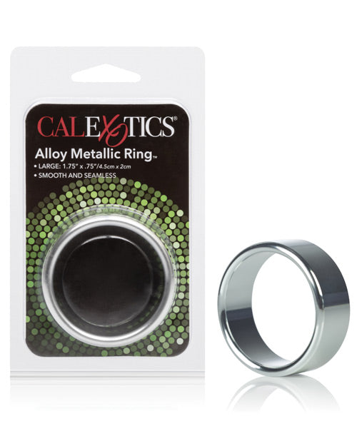 Alloy Metallic Ring – Large Silver