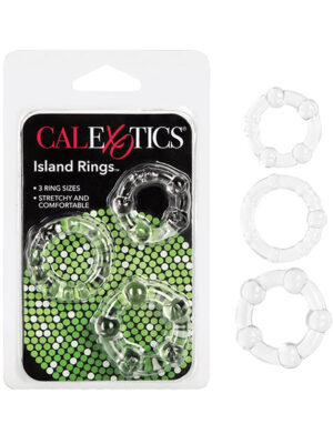 Silicone Island Rings - Clear