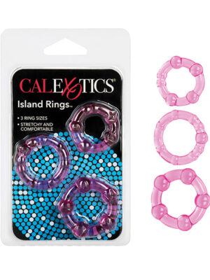 Silicone Island Rings - Pink