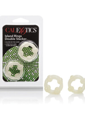 Island Rings Double Stacker - Glow