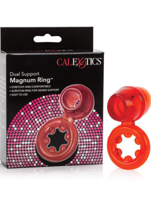 Dual Support Magnum Ring - Red