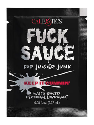 Fuck Sauce Water Based Personal Lubricant Sachet - .08 oz