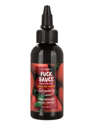 Fuck Sauce Flavored Water Based Personal Lubricant - 2 oz Strawberry