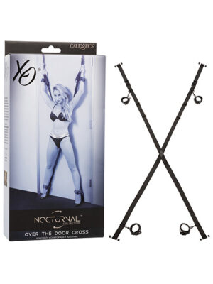 Nocturnal Collection Over the Door Cross - Black