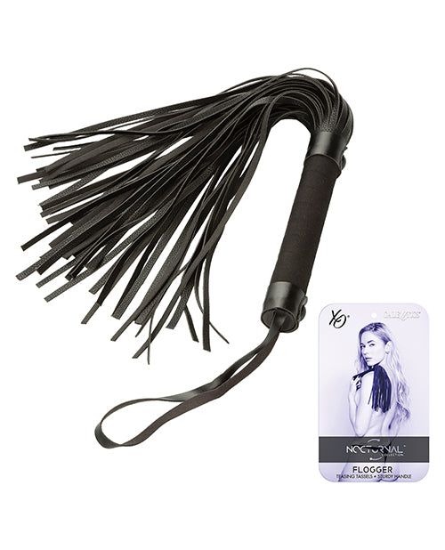 Nocturnal Collection Flogger – Black