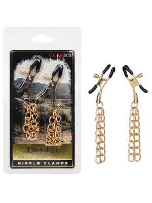 Ride 'Em Premium Denim Collection Nipple Clamps