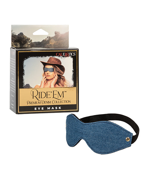 Ride ‘Em Premium Denim Collection Eye Mask