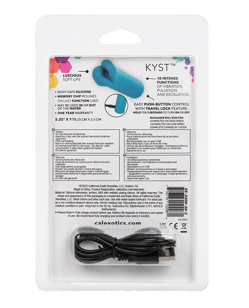 Kyst Lips Petite Massager - Blue - Image 7