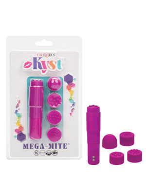 Kyst Mega-Mite Stimulator w/Interchangeable Tips - Pink