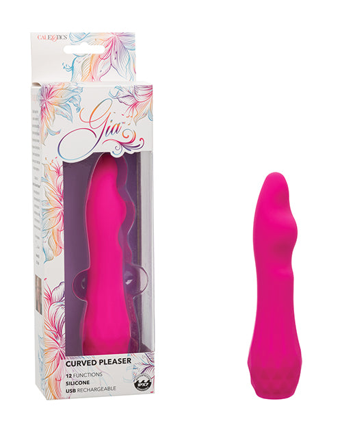 Gia Curved Pleaser - Pink - Image 7